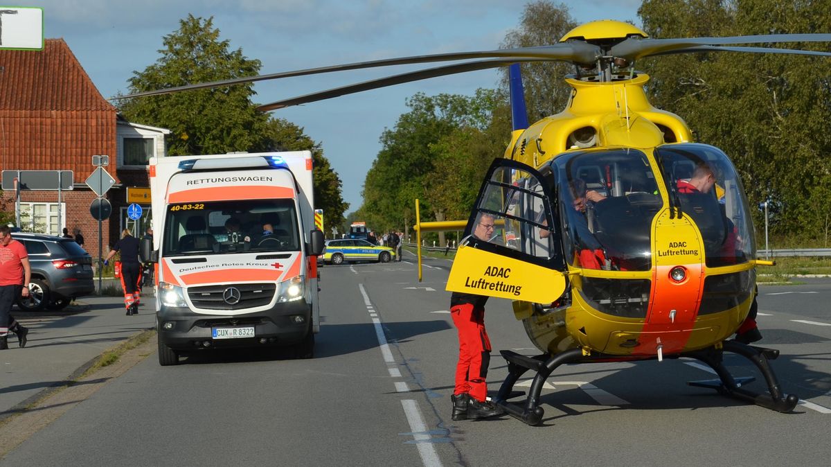 Schwerer Unfall In Osten - Motorradfahrer Lebensgefährlich Verletzt ...