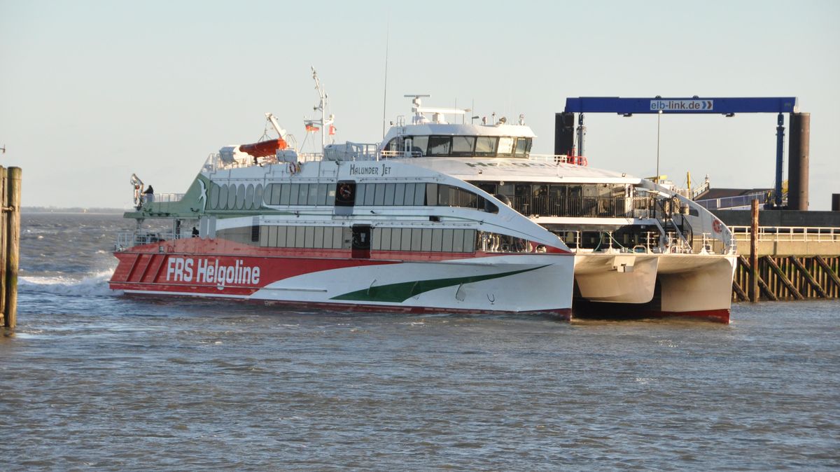 fähre cuxhaven helgoland katamaran