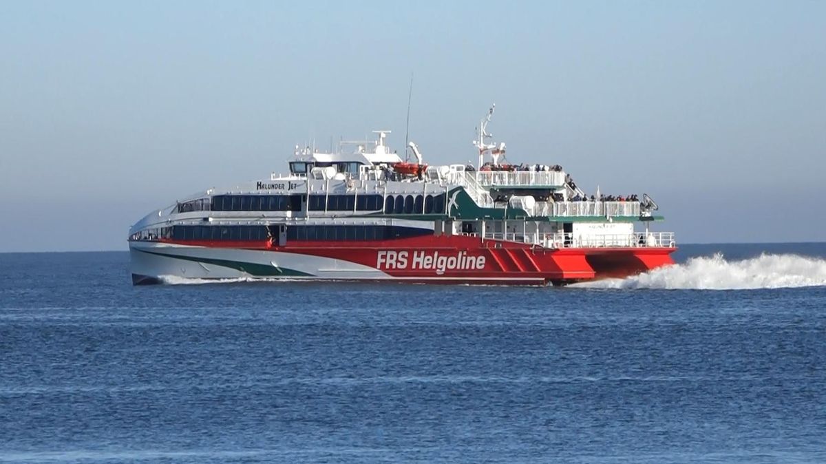 helgoland fähre katamaran wilhelmshaven